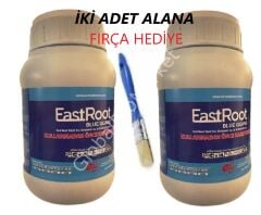 Fırça Hediye 2 Adet  Aşı Budama Macunu 1000 gram 1 kg 1 Kilo Kullanıma Hazır Fırça ile Sürülebilir